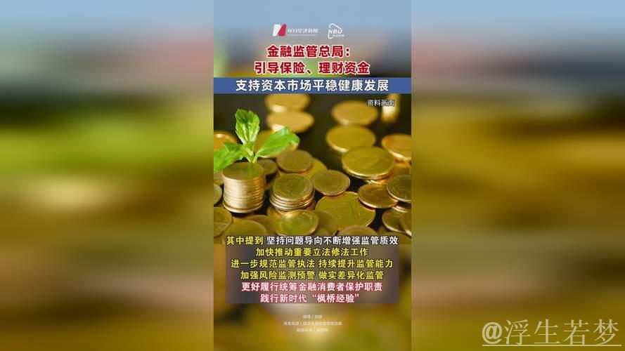 金融监管总局：加大保险资金入市力度
